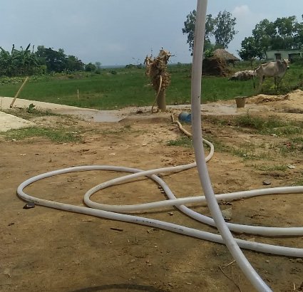 Cleaning Borewell